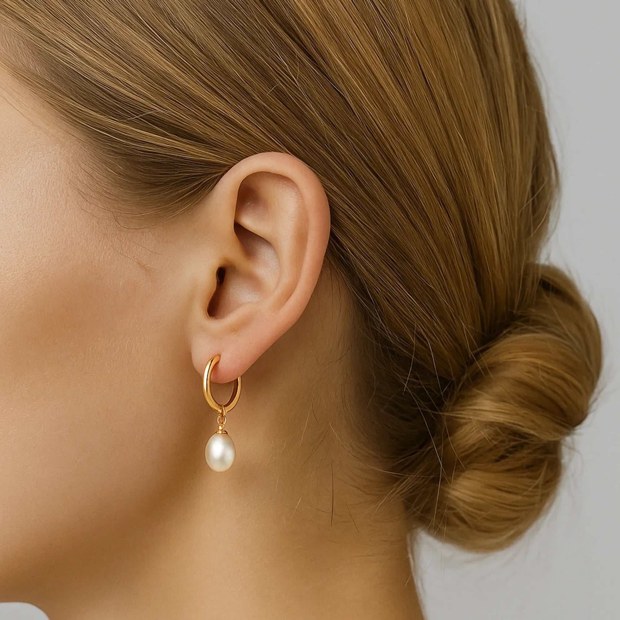 Medium Hoops Phaenna | 18k Gold Vermeil & 925 Sterlingsilber