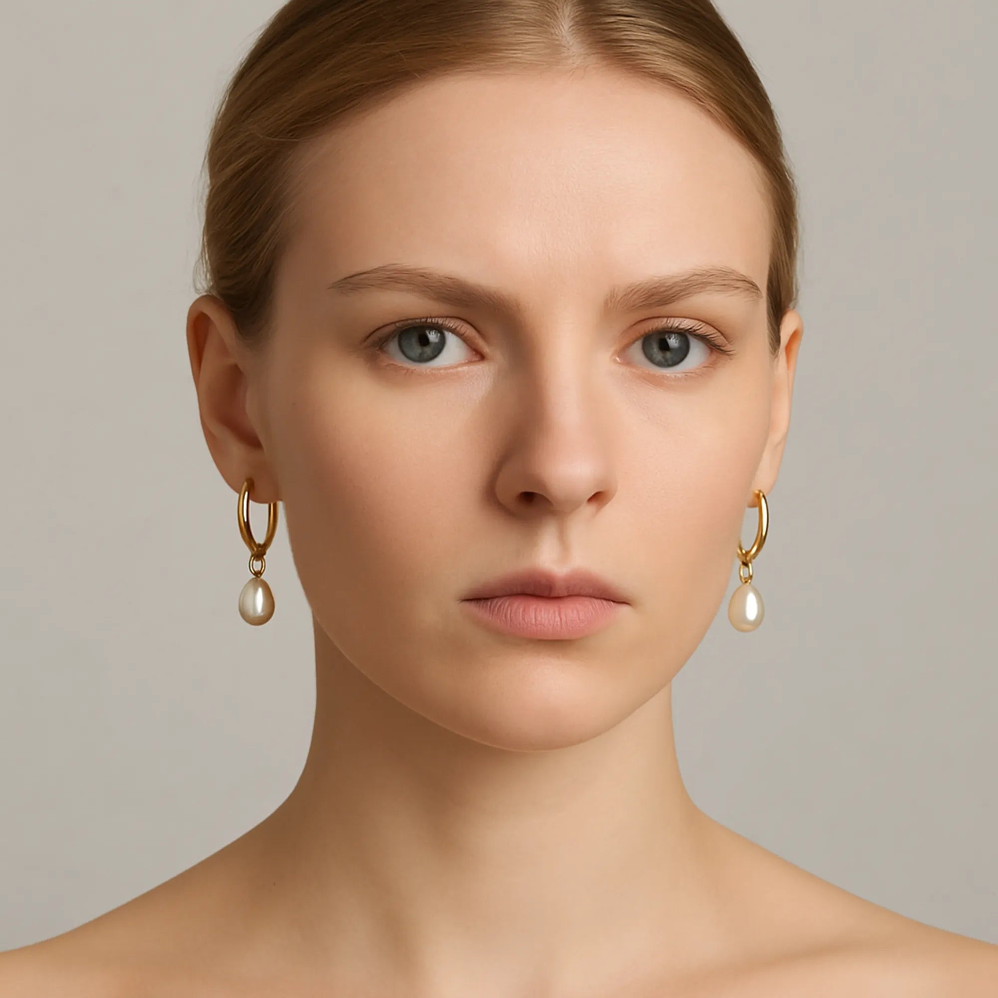 Medium Hoops Phaenna | 18k Gold Vermeil & 925 Sterlingsilber