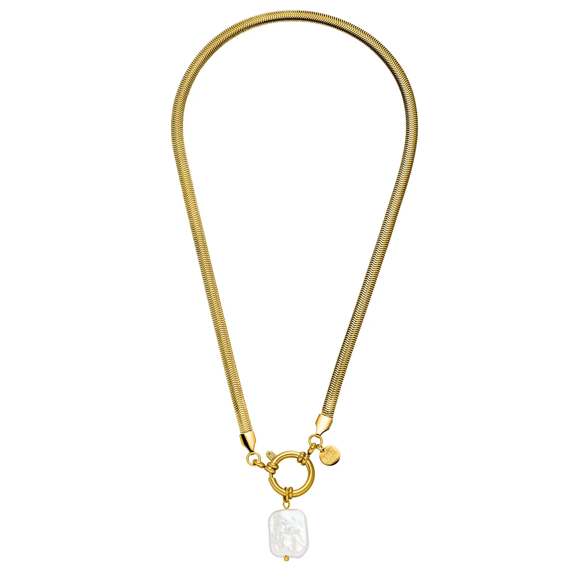 Perlenkette Gala | 18k Gold