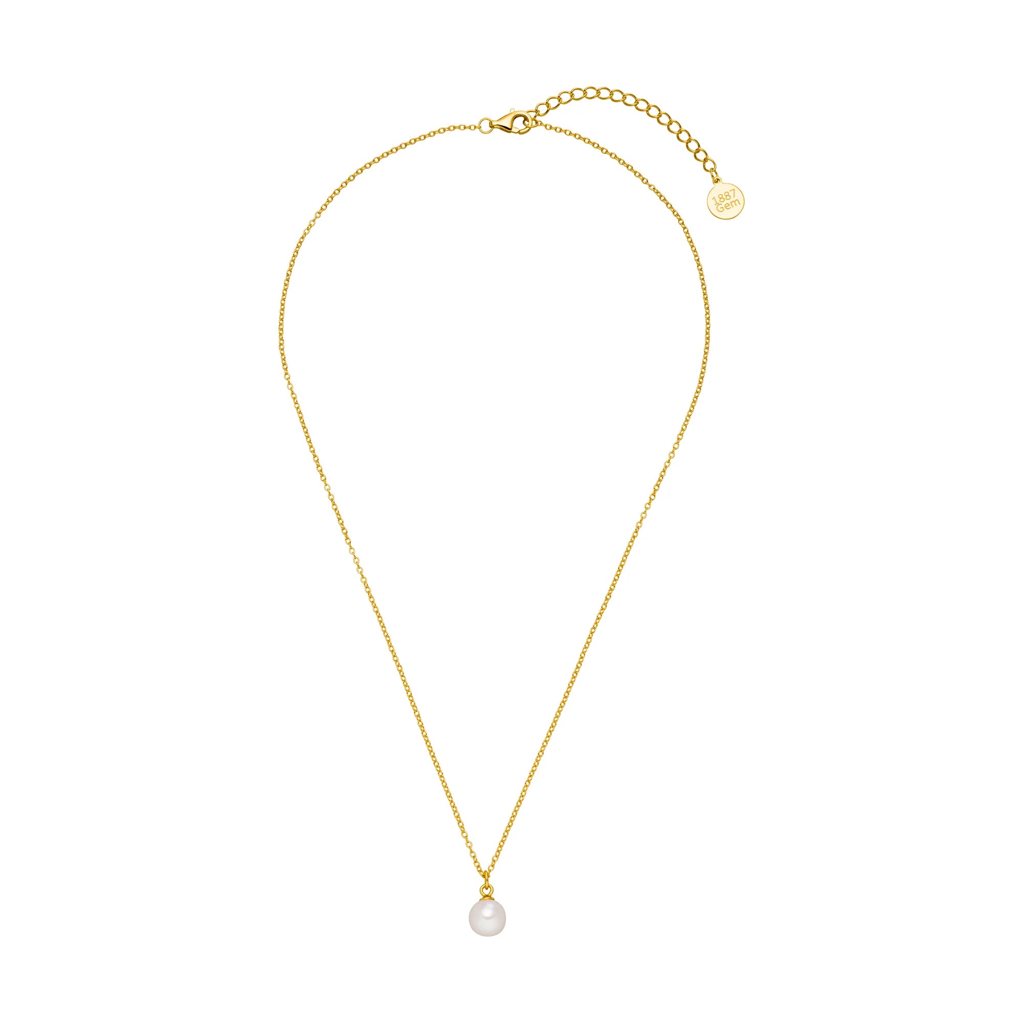 Perlenkette Chloris | 18k Gold Vermeil