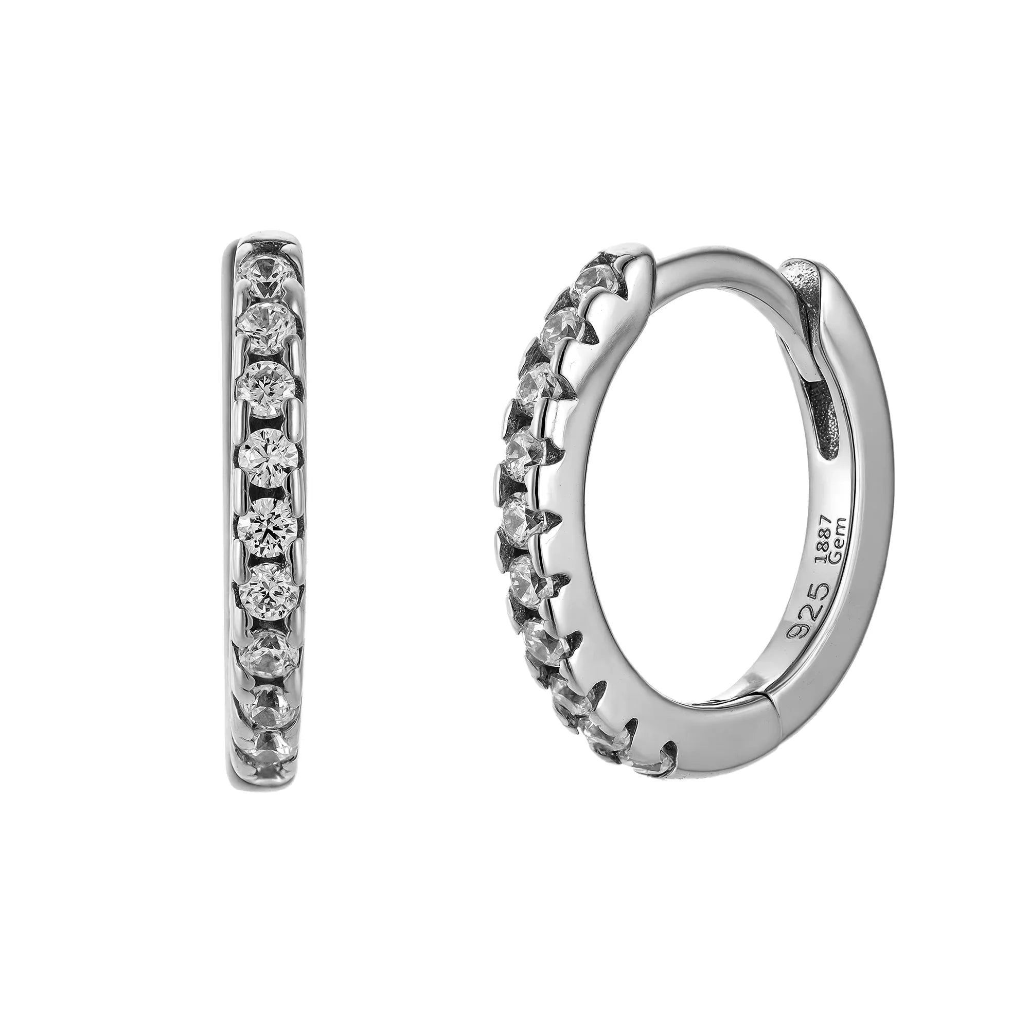 Small Hoops Iris | 18k Gold Vermeil & 925 Sterlingsilber
