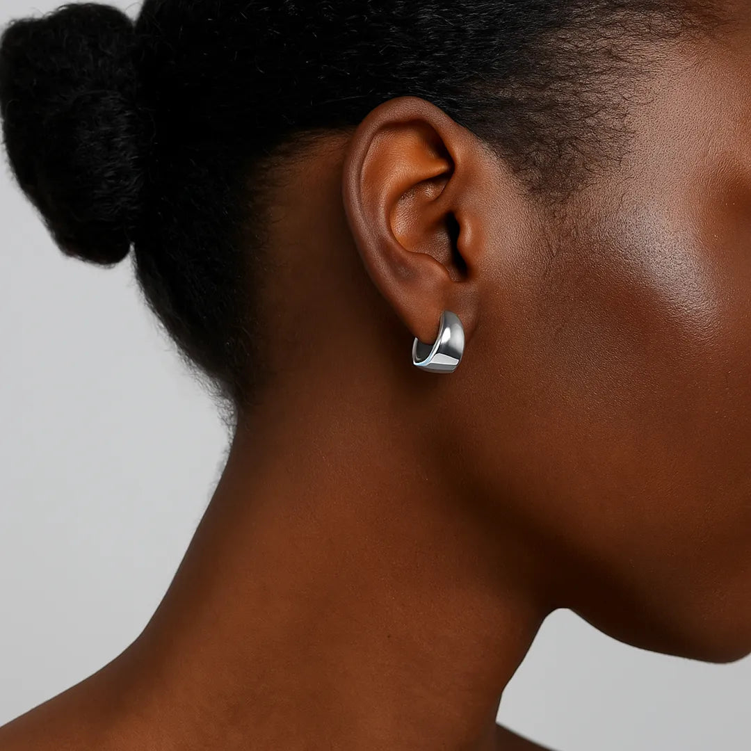 Small Hoops Nemesis | 18k Gold Vermeil & 925 Sterlingsilber