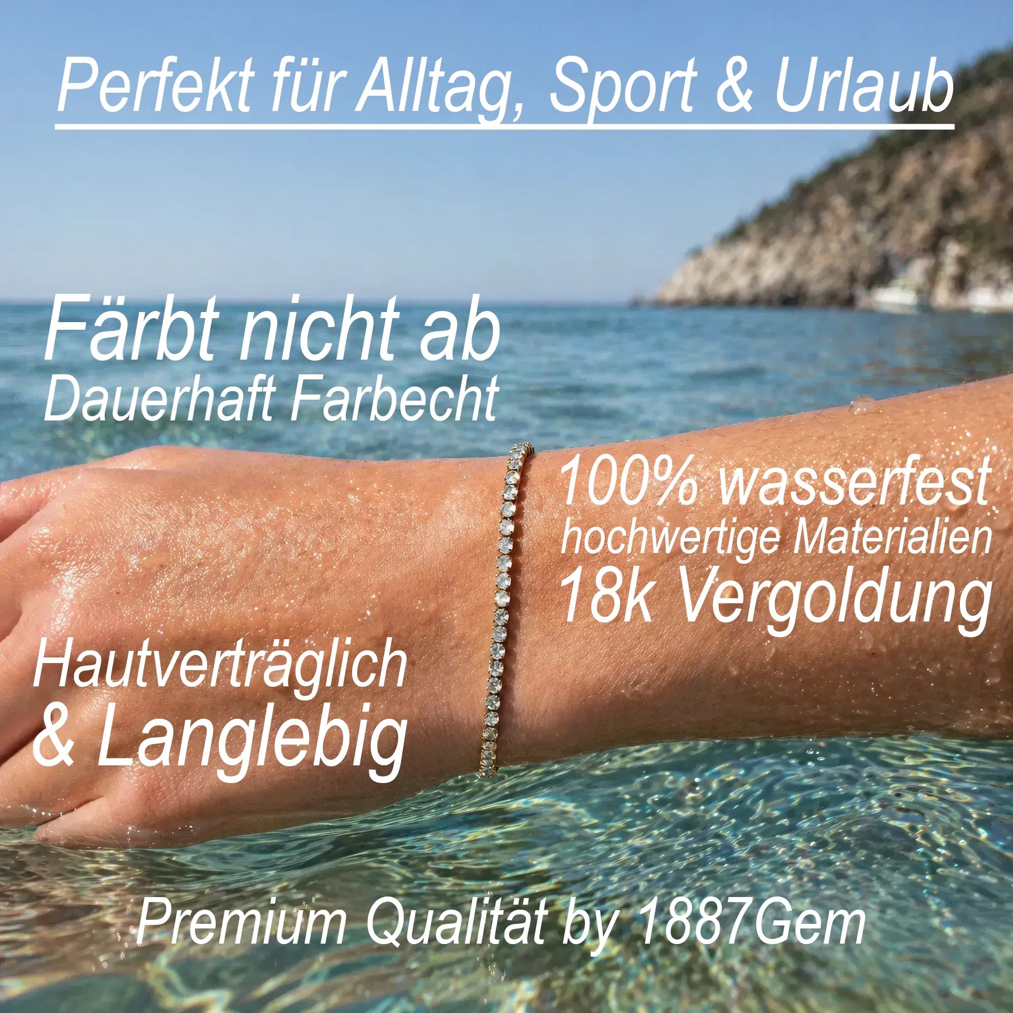Tennisarmband Calypso