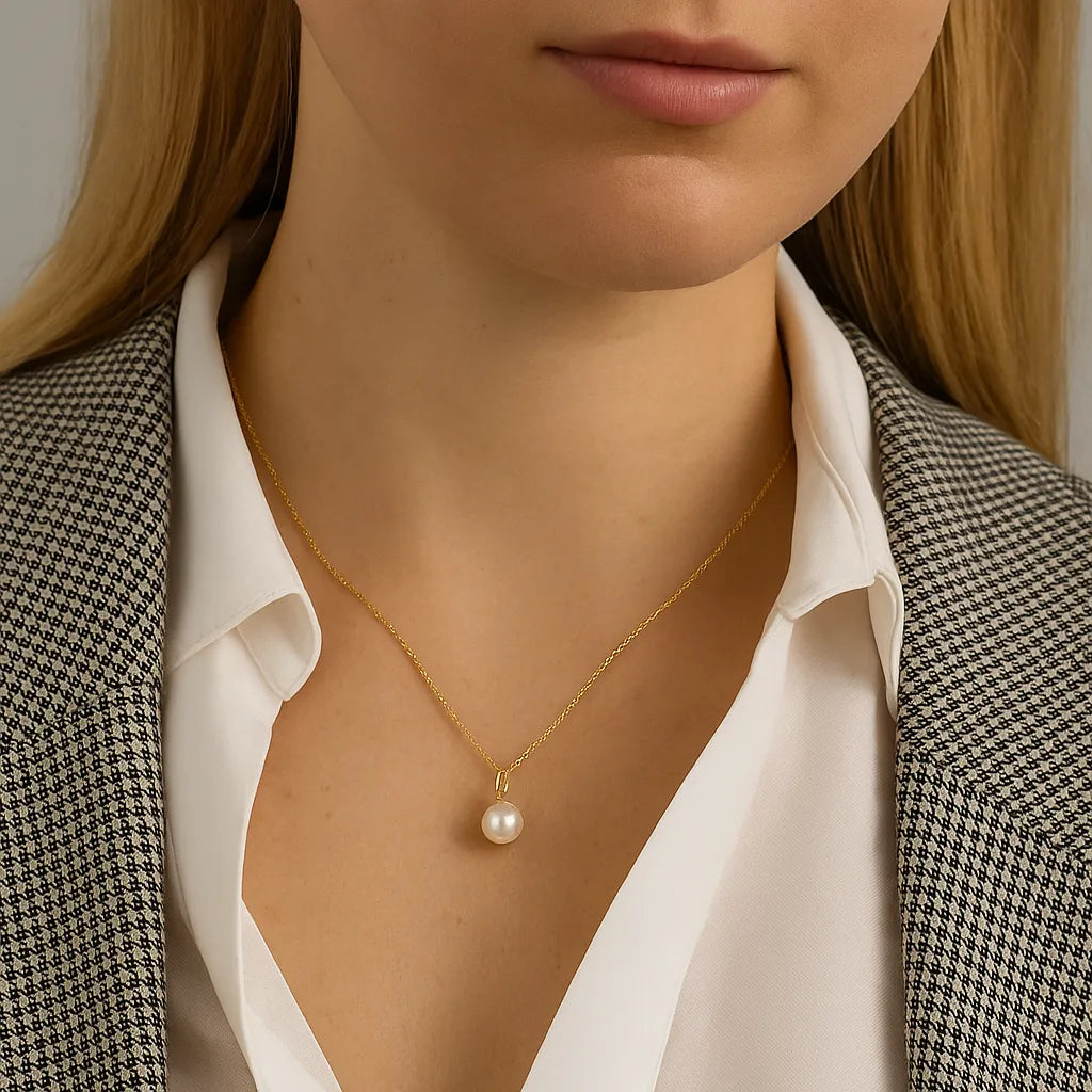 Perlenkette Chloris | 18k Gold Vermeil