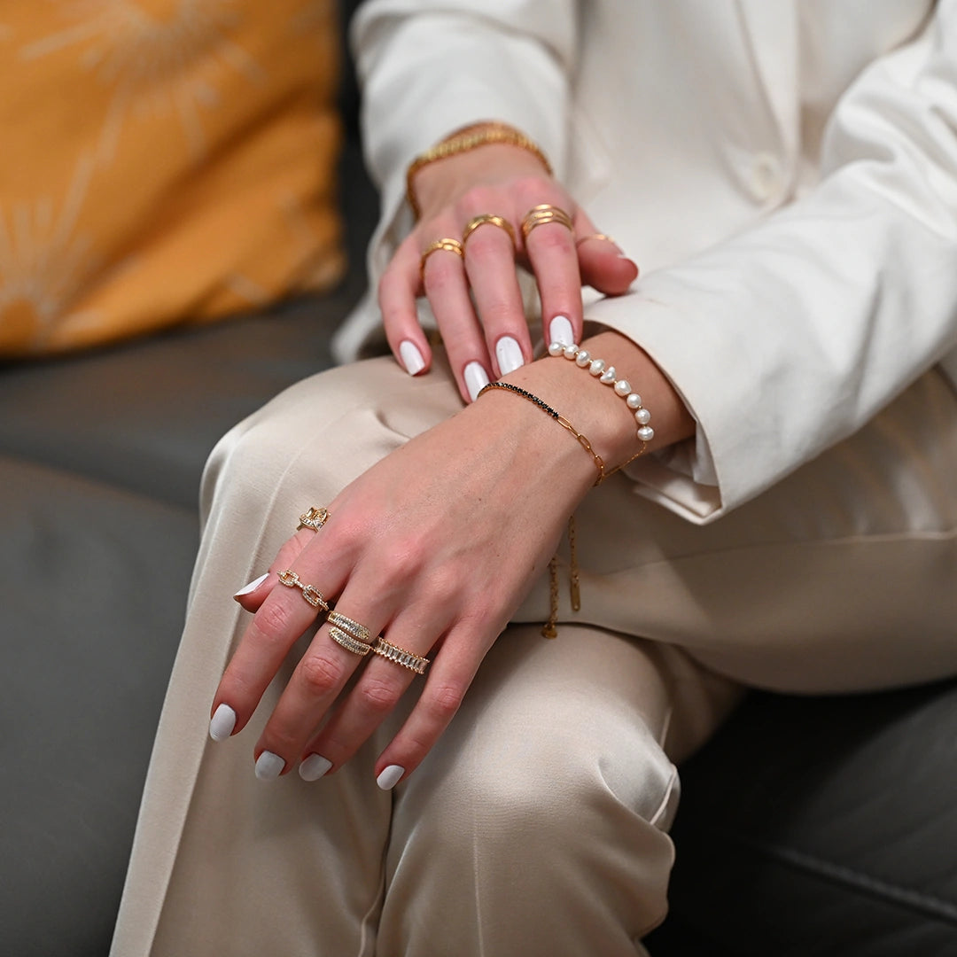 Armband Aura | Frischwasser Perlen
