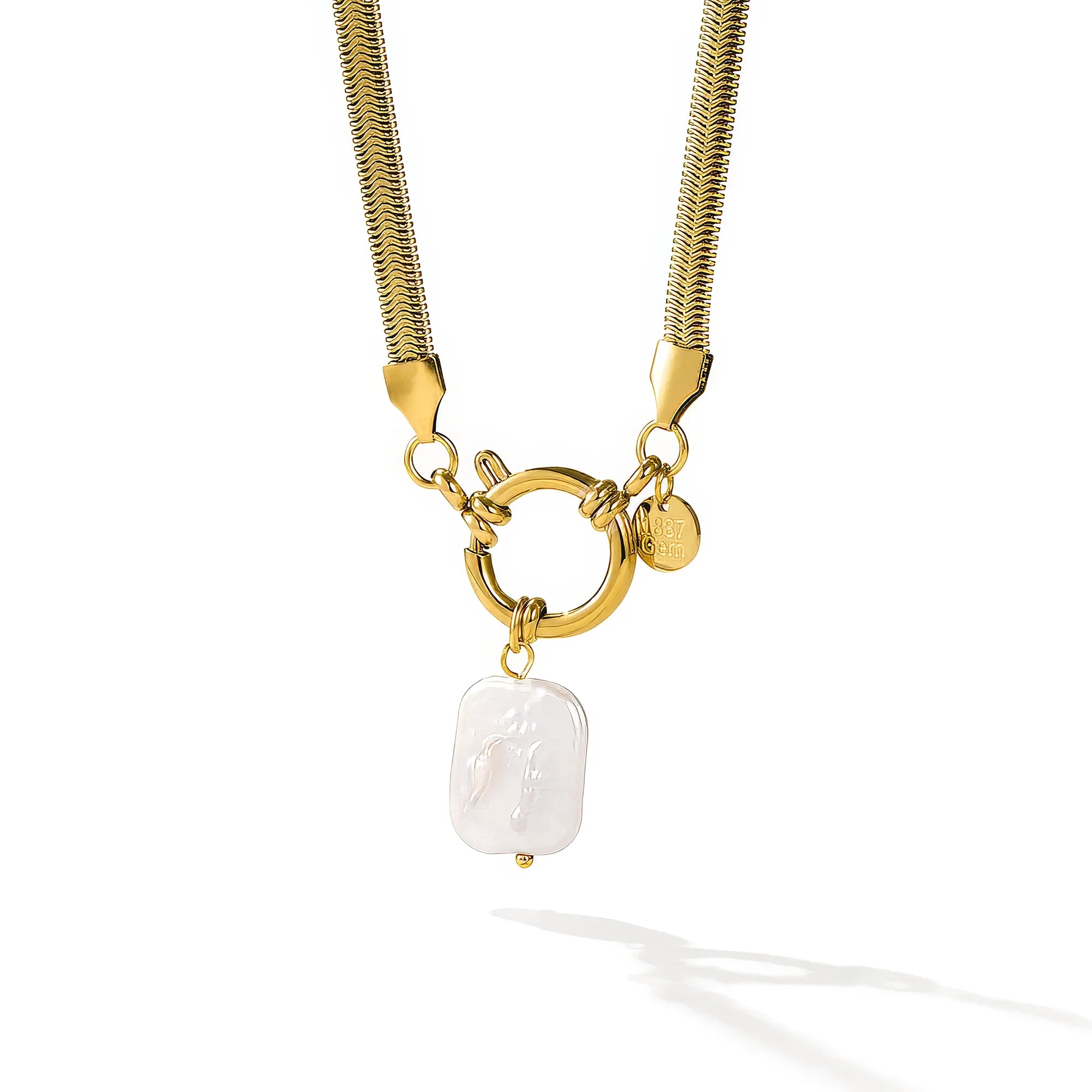 Perlenkette Gala | 18k Gold