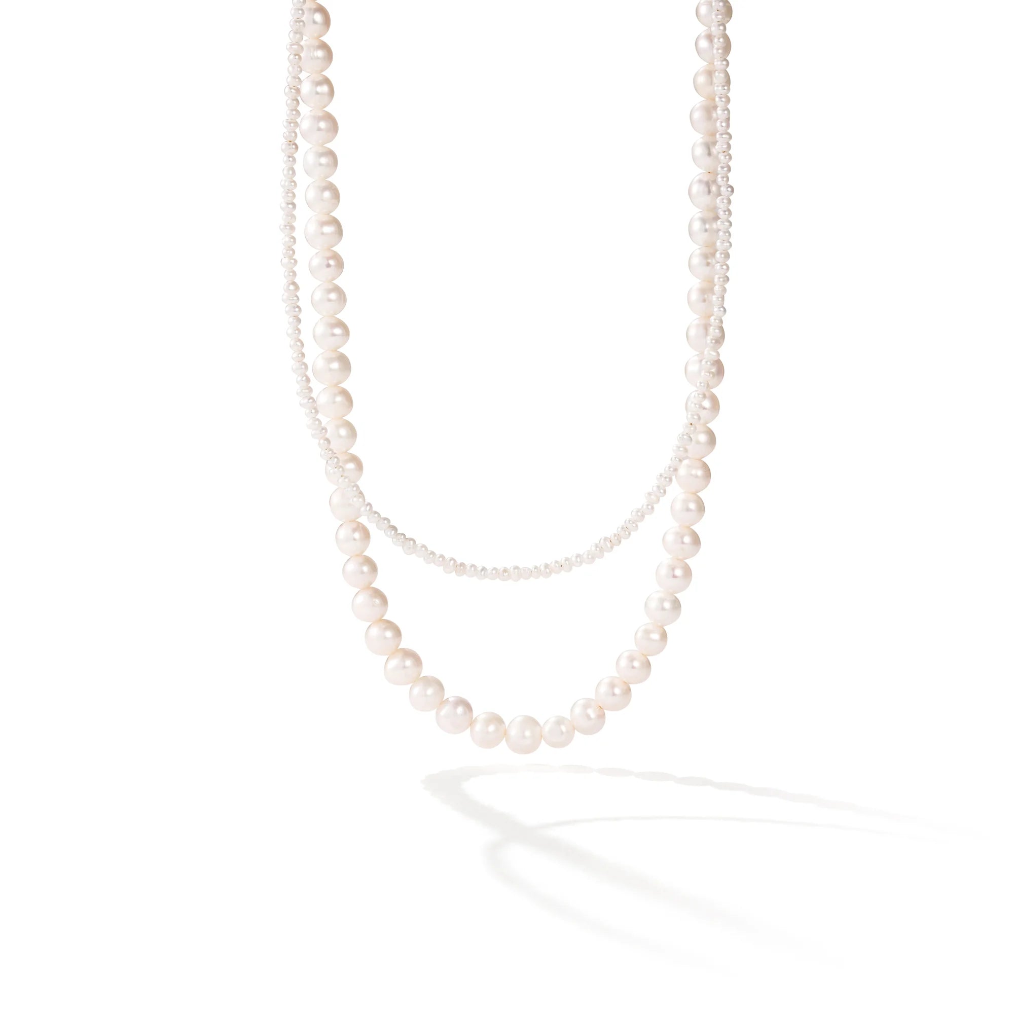 Perlenkette Lysithea | 18k Gold Vermeil