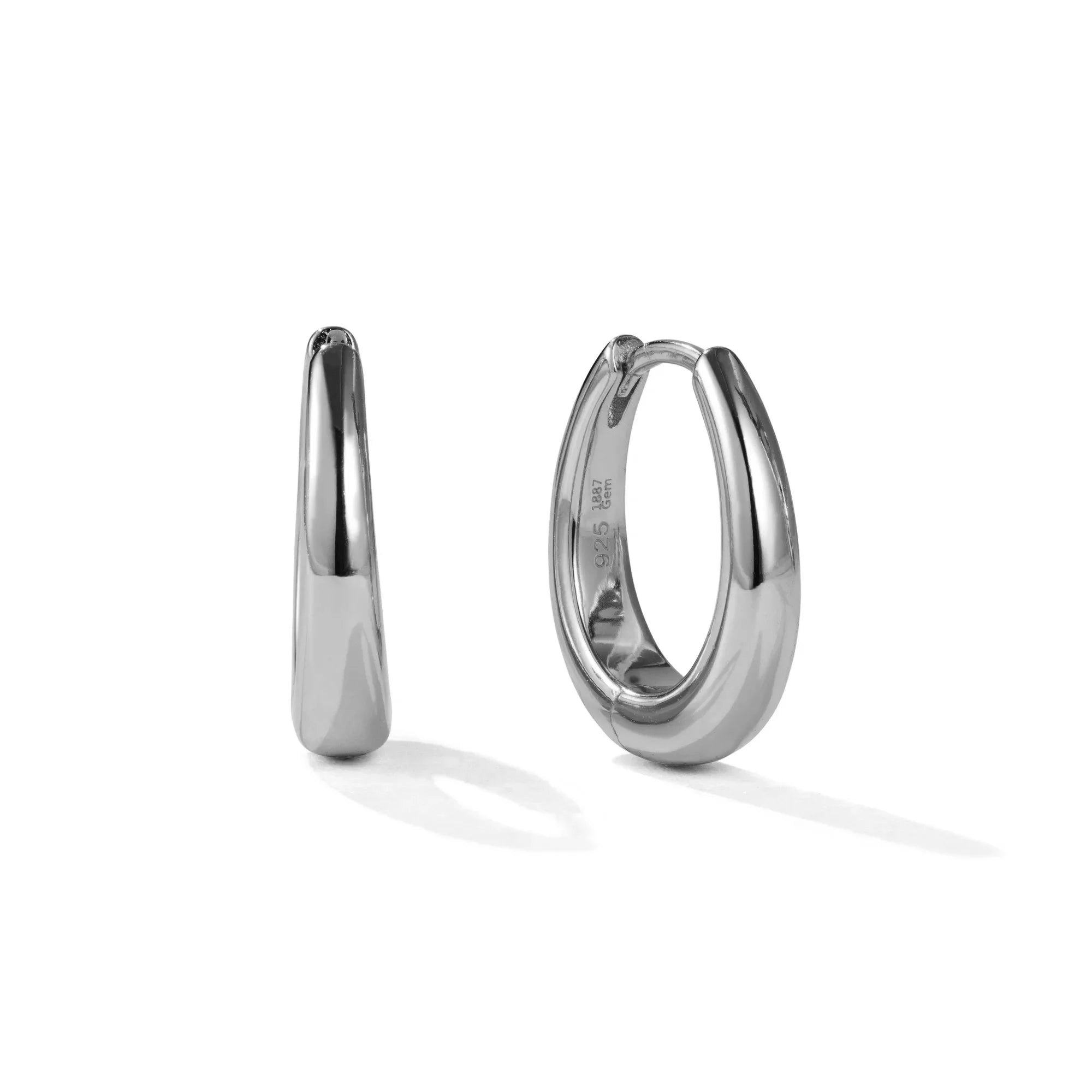 Medium Hoops Ourania | 18k Gold Vermeil & 925 Sterlingsilber