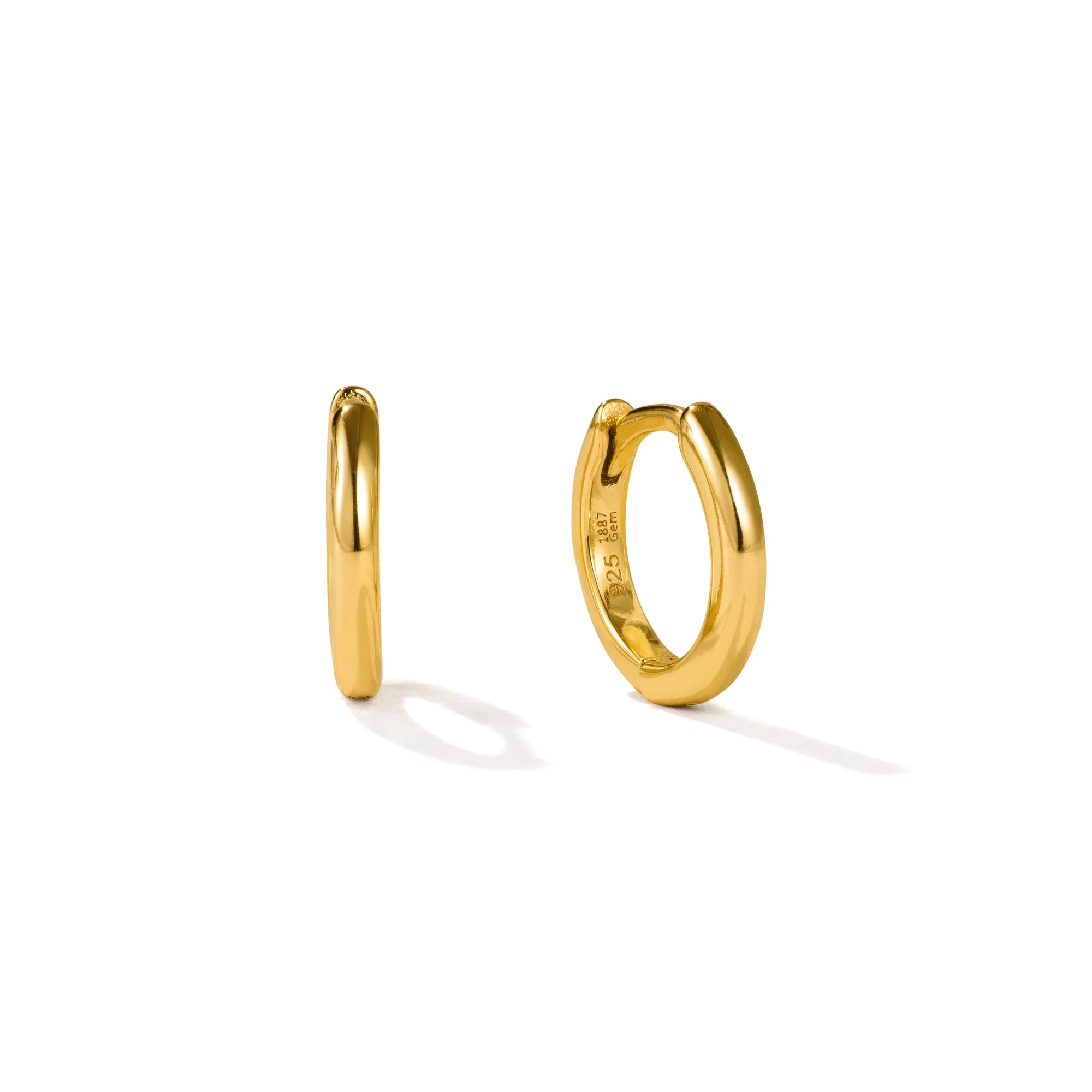 Extra Small Hoops Melia | 18k Gold Vermeil & 925 Sterlingsilber