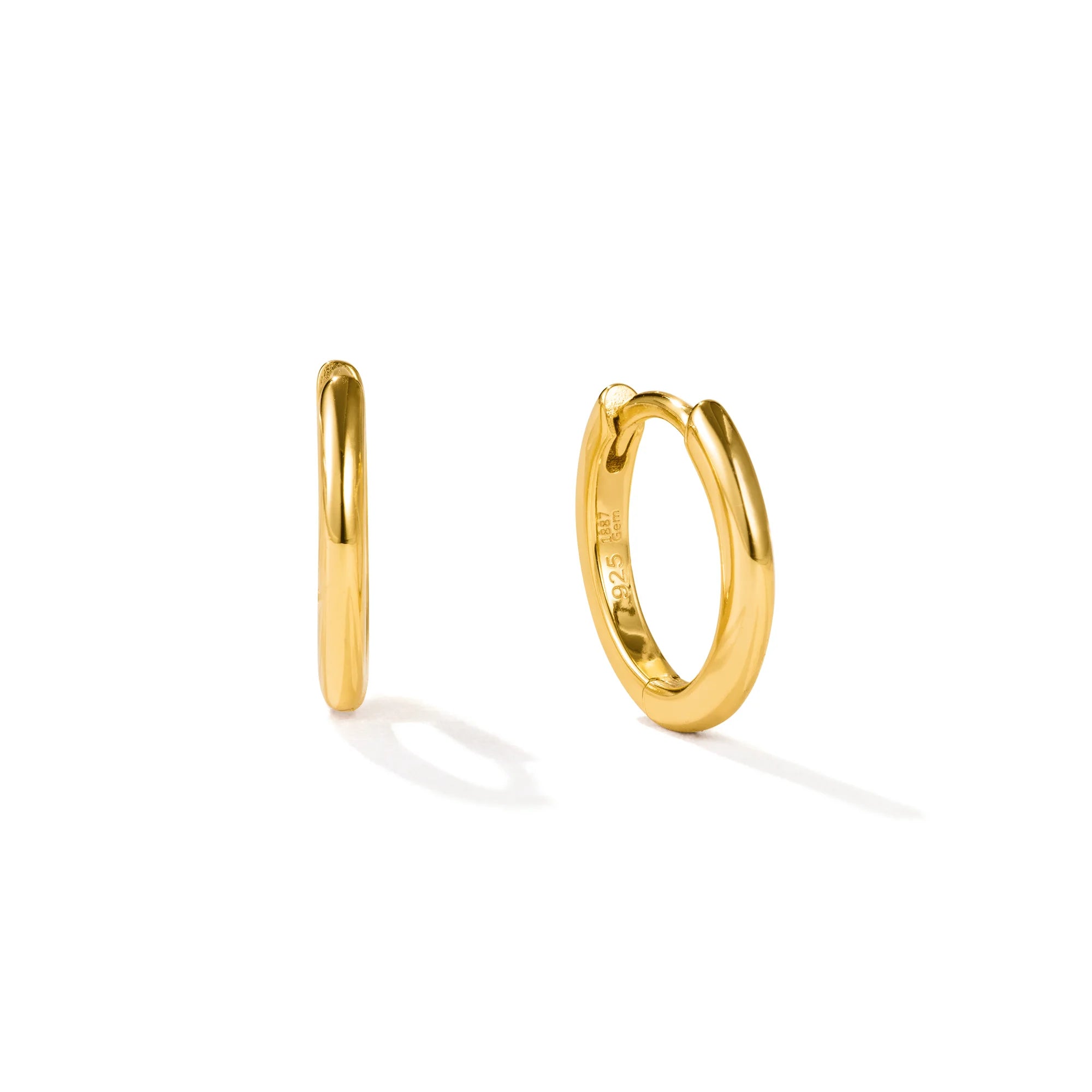Small Hoops Melia | 18k Gold Vermeil & 925 Sterlingsilber