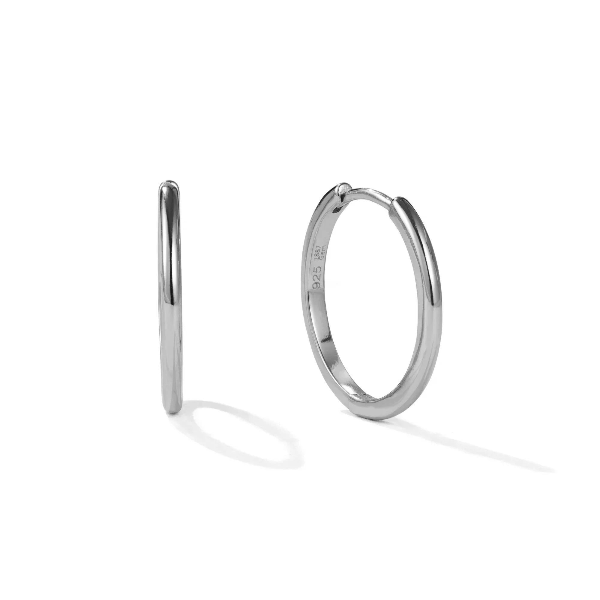 Medium Hoops Melia | 18k Gold Vermeil & 925 Sterlingsilber