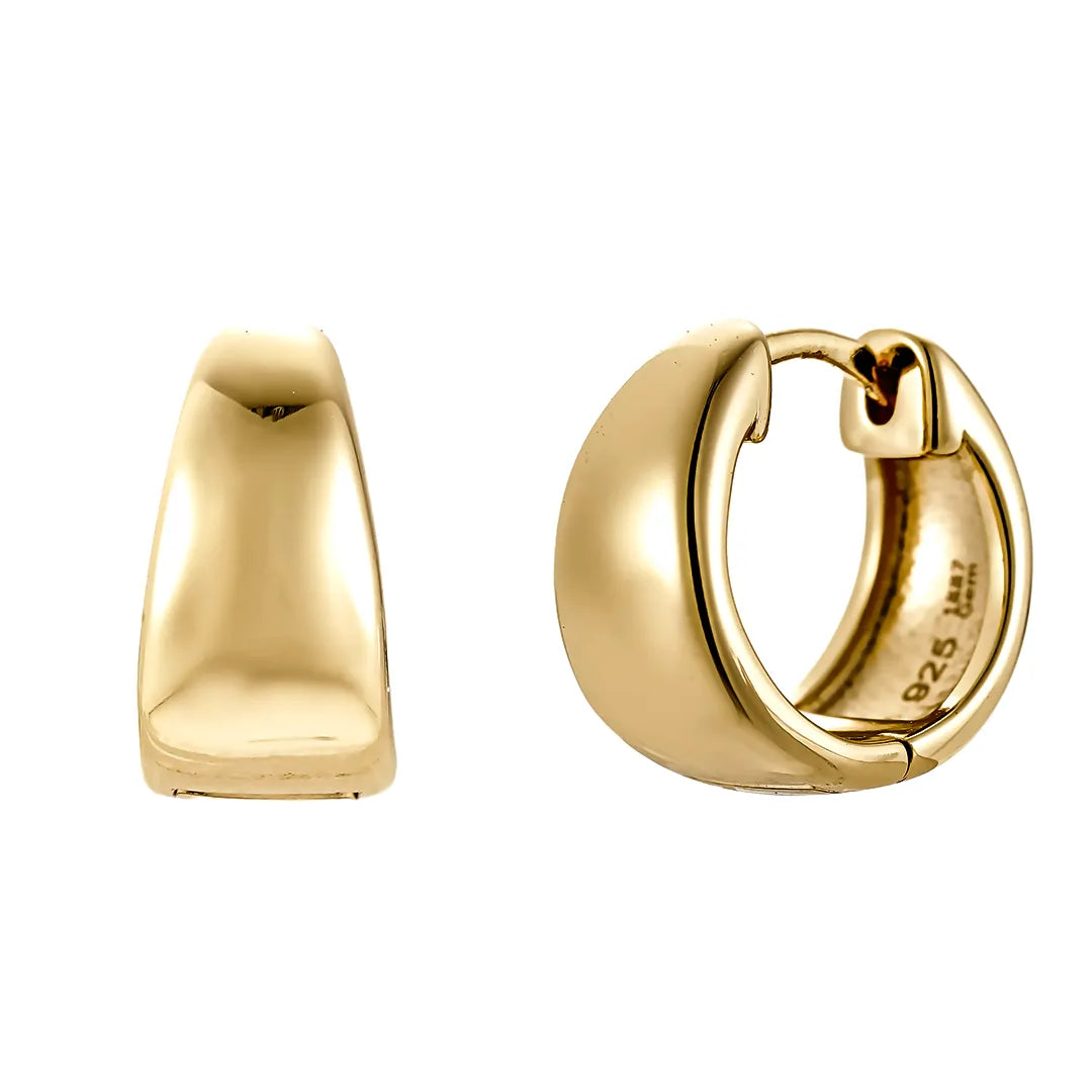 Small Hoops Nemesis | 18k Gold Vermeil & 925 Sterlingsilber