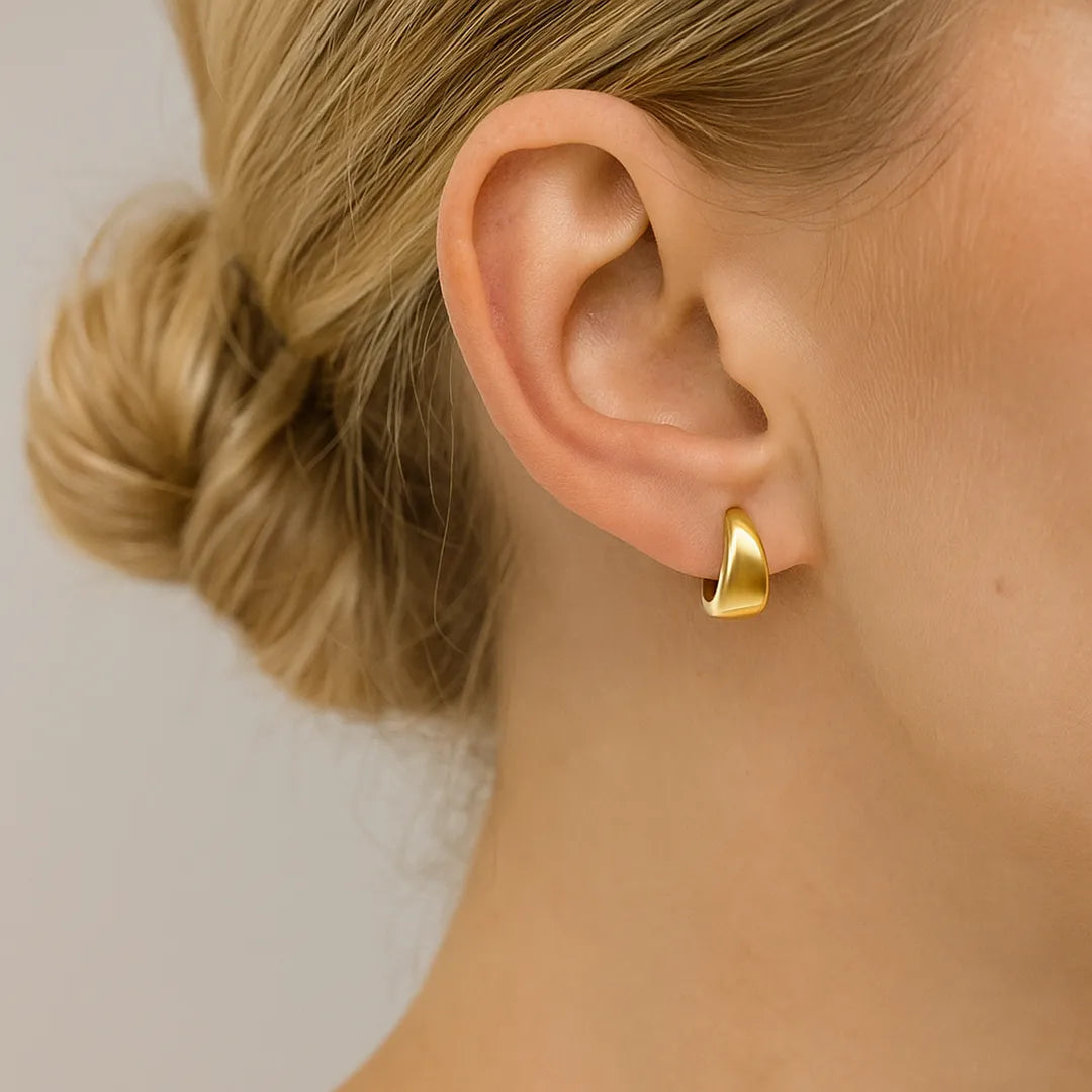 Small Hoops Nemesis | 18k Gold Vermeil & 925 Sterlingsilber