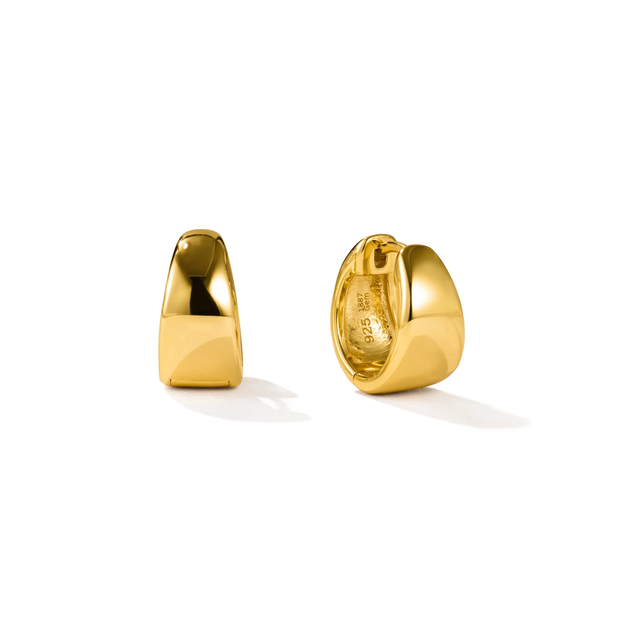 Small Hoops Nemesis | 18k Gold Vermeil & 925 Sterlingsilber