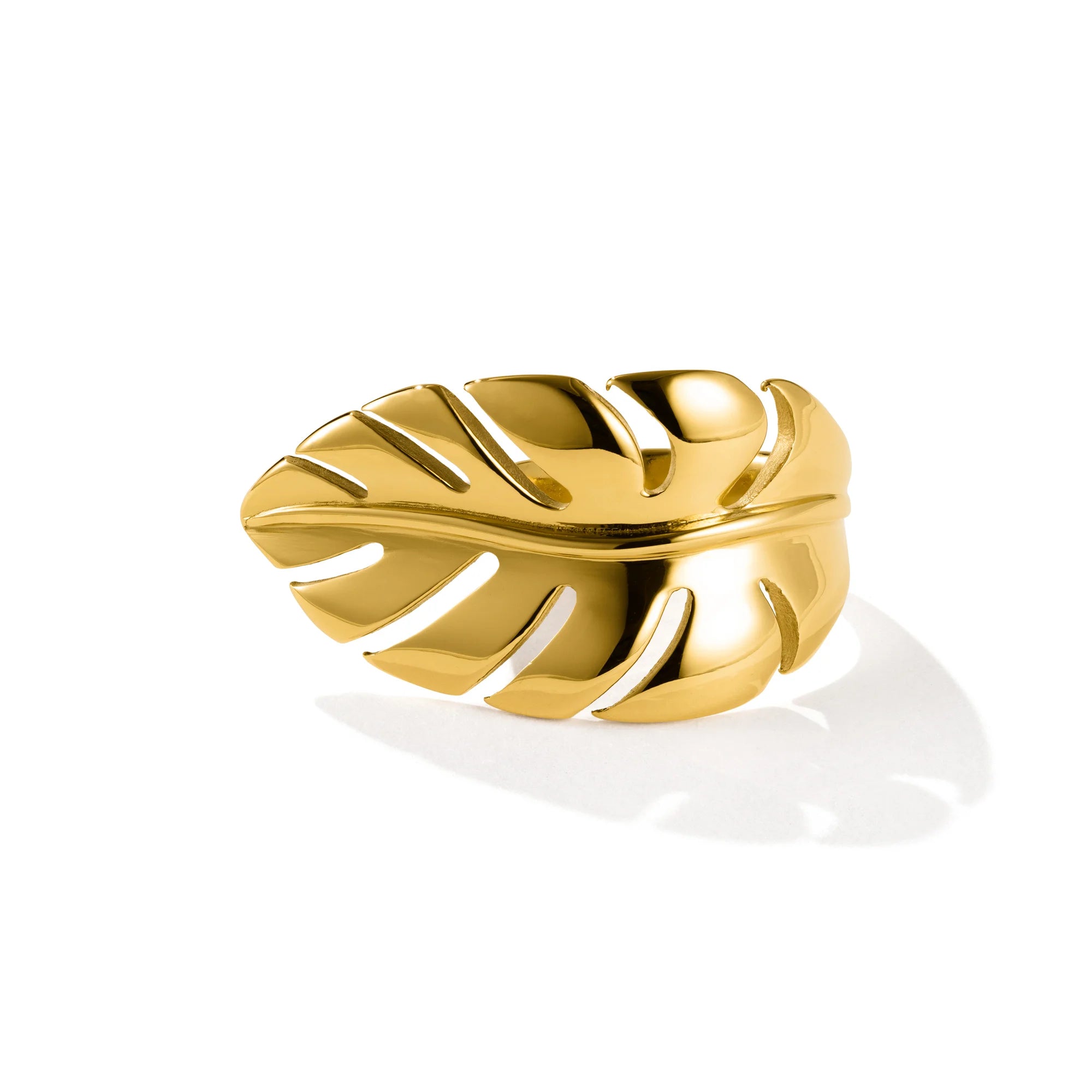 Ring Damen Gold Folium | wasserfest