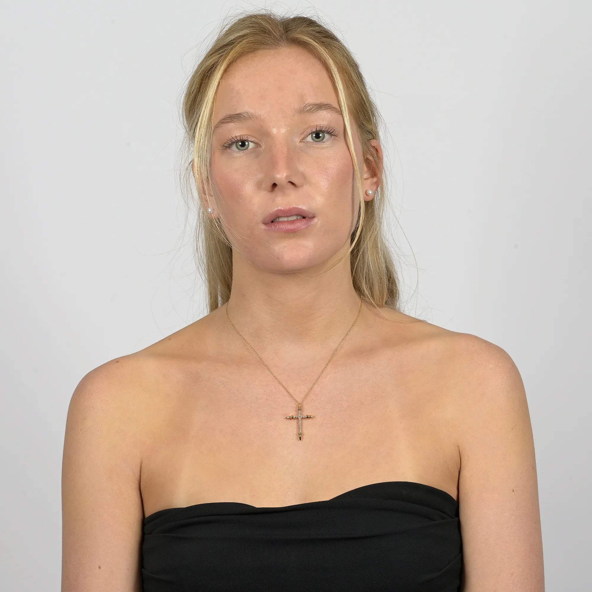 Kreuz Kette Arete | 18k Gold Vermeil