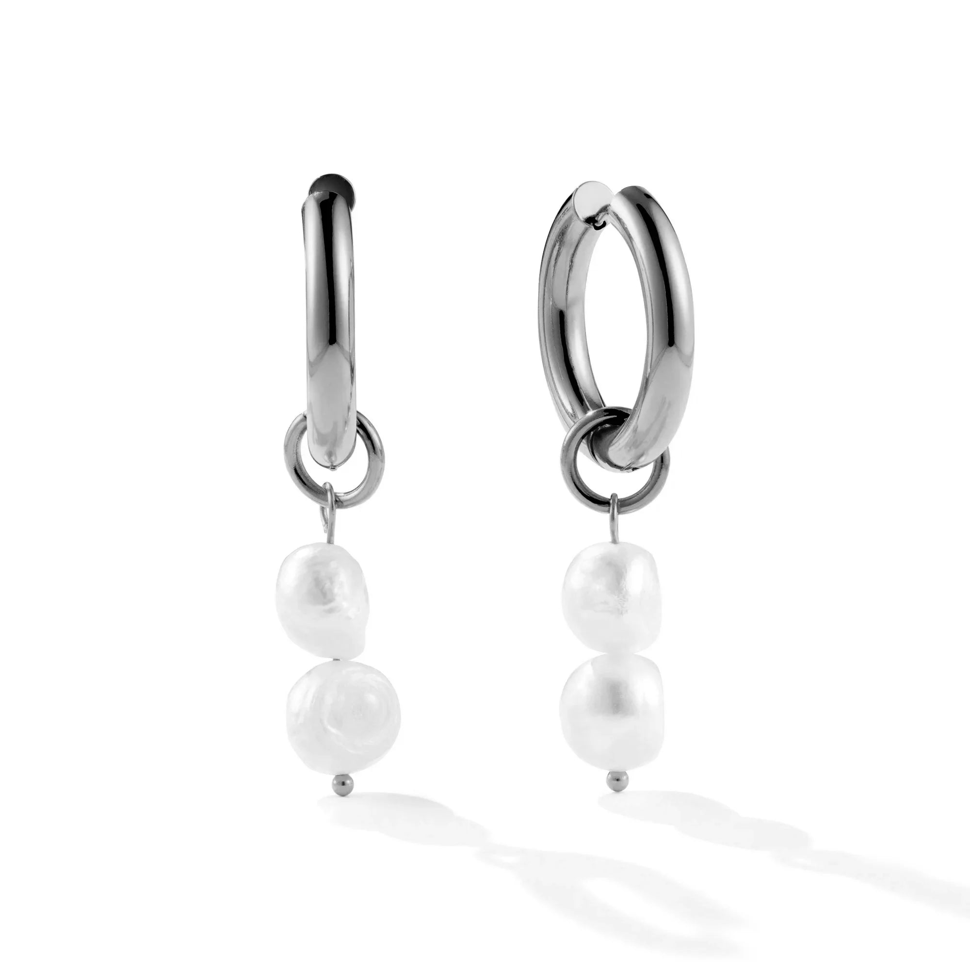Perlenohrringe Niobe Double Pearl