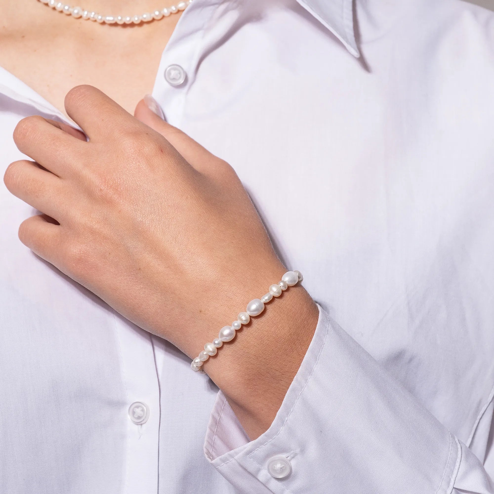 Perlenarmband Leucothea