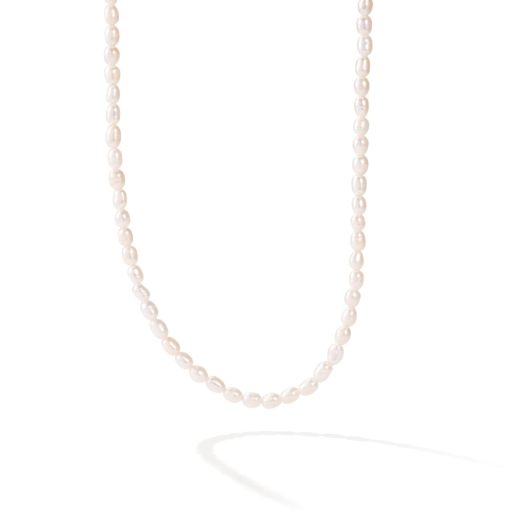 Perlenkette Leuce | 18k Gold Vermeil