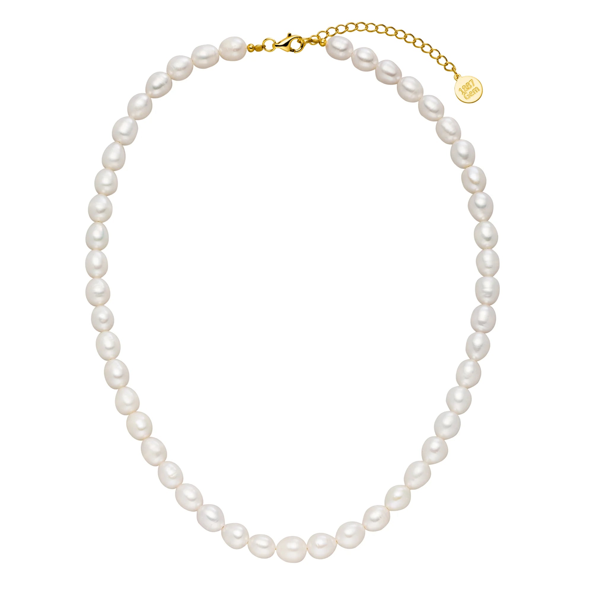 Perlenkette Lanthe | 18k Gold Vermeil
