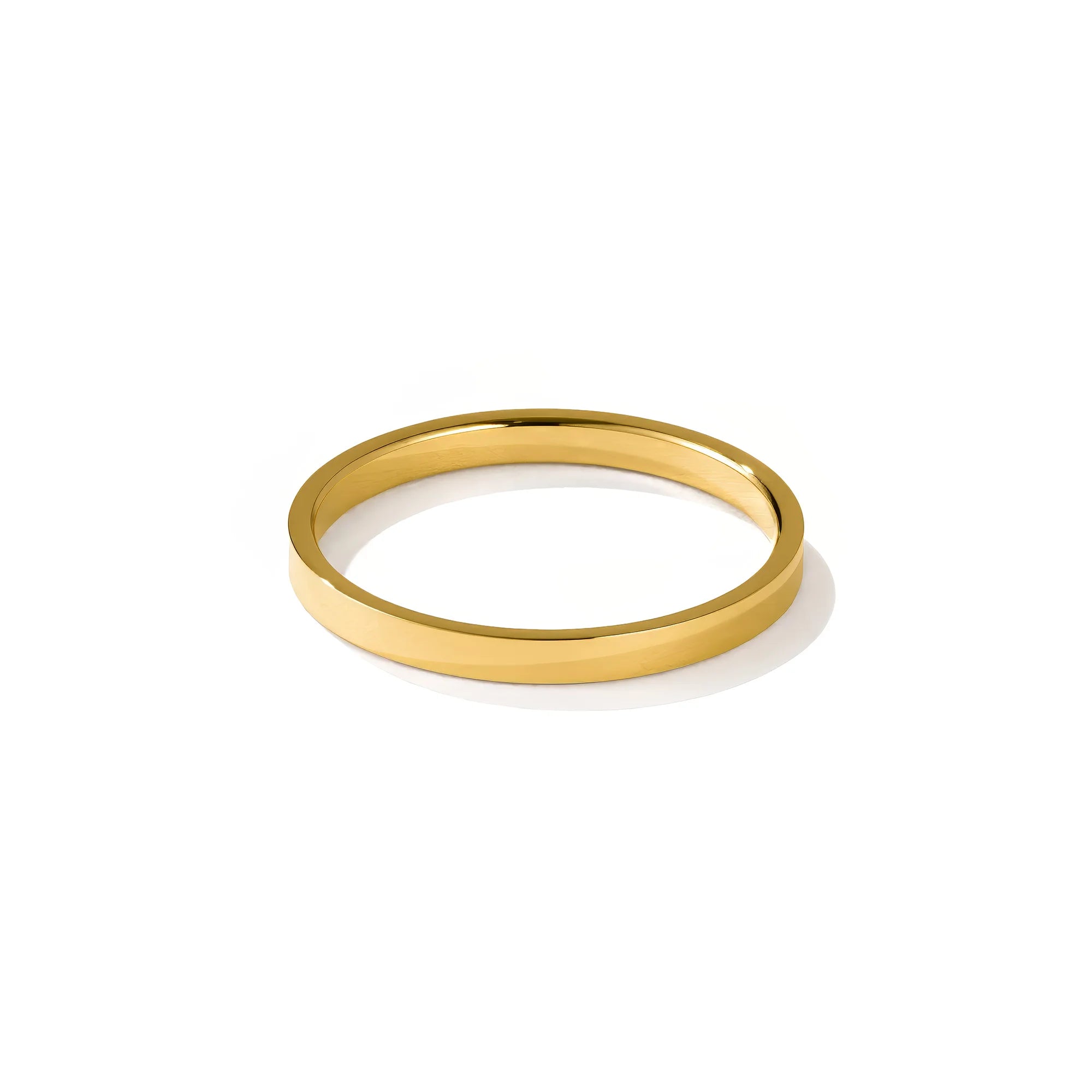 Ring Damen Gold Nephele 2mm | wasserfest