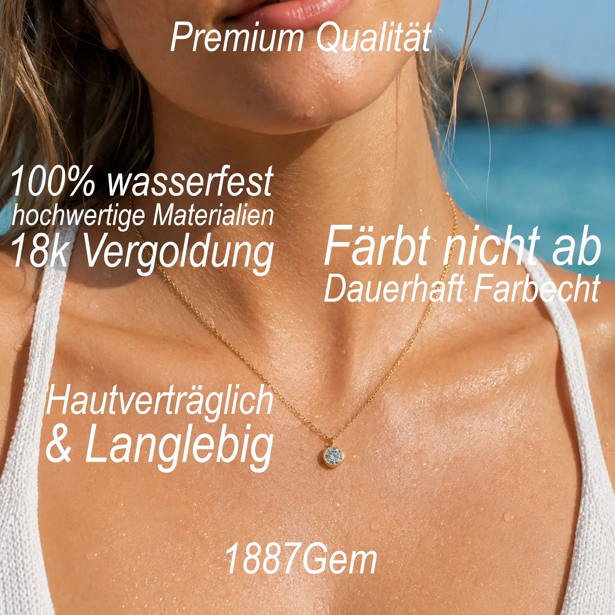 Halskette Calypso wasserfest