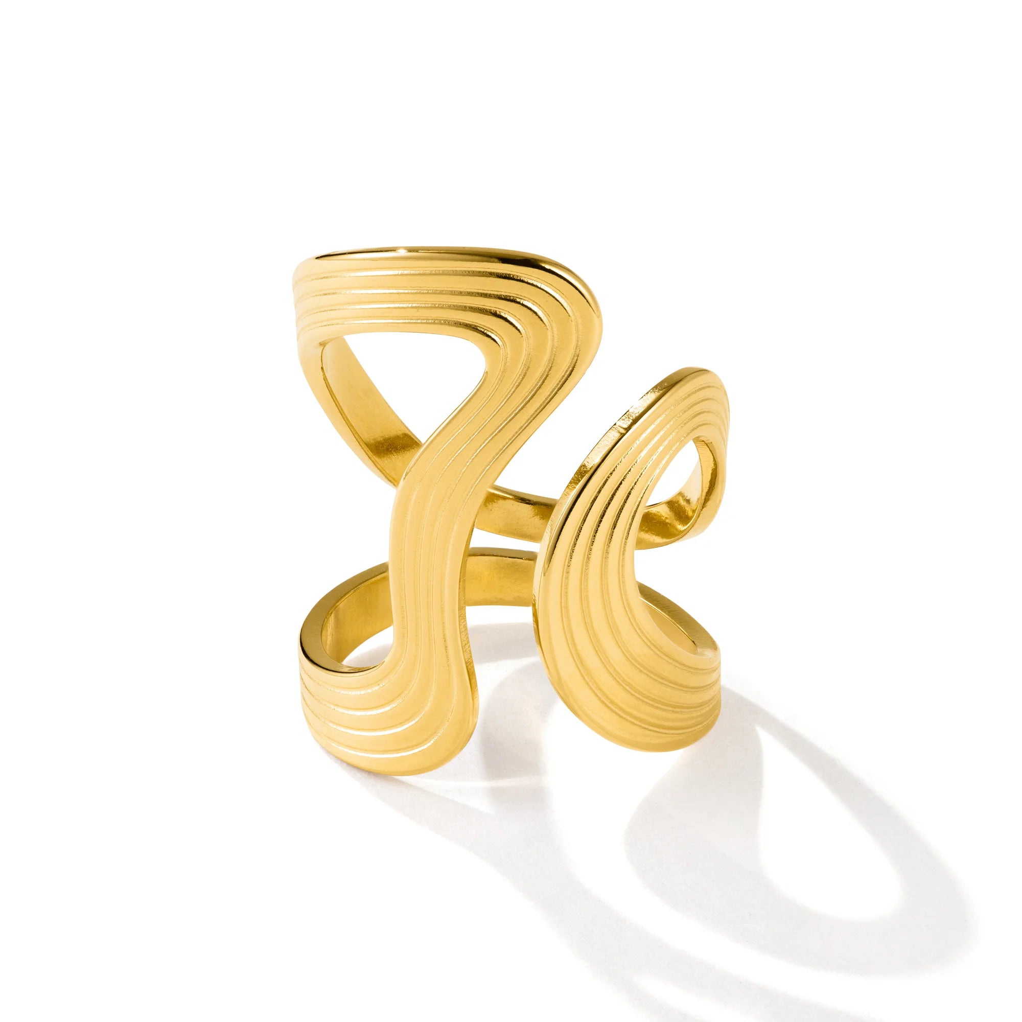 Ring Damen Gold Polyhymnia | wasserfest